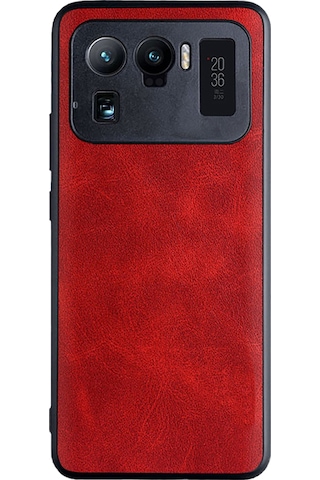 Xiaomi Mi 11 Ultra Kamera Korumalı Deri Kaplama Kılıf - Al8120