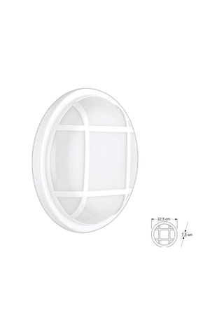 30w Sinope Led Armatür Beyaz Kasa 3200k Sarı Işık Beyaz