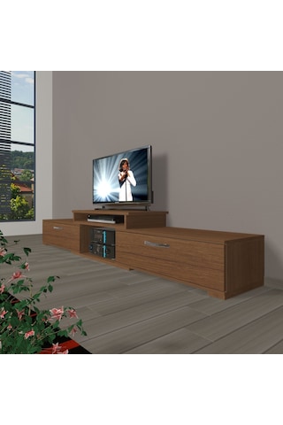 Decoraktiv Flex 4 Slm Tv Ünitesi Tv Sehpası Ceviz
