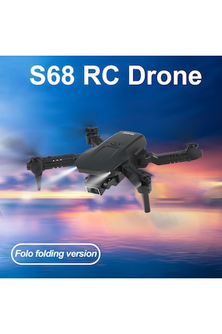 Wezone Yeni Başlayanlar İçin S68 Rc Drone: Katlanabilir, Yükseklik Sabitlemeli, Çocuklar İçin Oyuncak Quadcopter