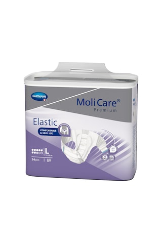 Molicare 8 Damla Belbantlı Hasta Bezi Large 24 Adet 3 Paket L