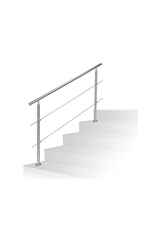 ALÜMİNYUM MERDİVEN TUTUNMA BARI BALKON KORKULUK HAVUZ KORKULUK (300 cm)