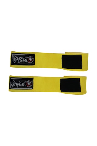 Dragondo 83821 Elite Elastik 3,5 Metre Bandaj Sarı Boks Bandajı Sarı