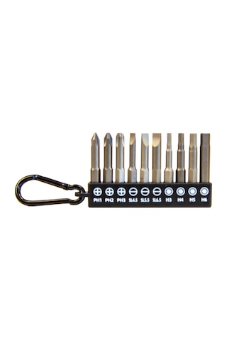 10 Parça 50mm S2 Manyetik Bits Seti - A Grubu