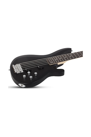 Schecter C-5 Deluxe 5 Telli Bas Gitar Satin Black