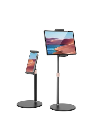 Masaüstü Metal Telefon Ve Tablet Tutucu Stand Açı Ve Yükseklik Ay