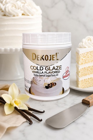 Ovalette Vanilya Aromalı Beyaz Jöle 1 Kg