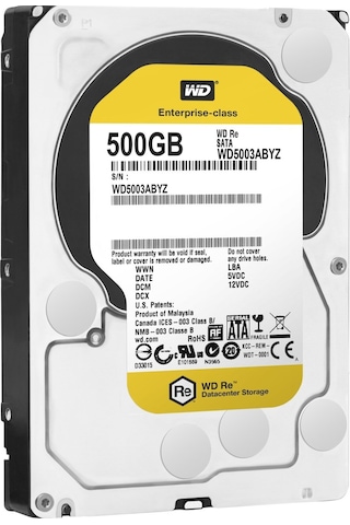 WD Caviar Black WD5003ABYZ RE SATA 500 GB 7200 RPM 3.5'' HDD