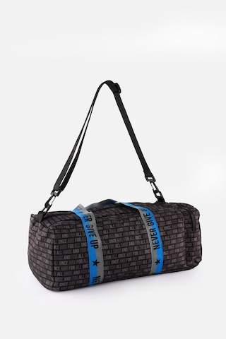 İcone Bag Çocuk Yıldız Logolu Spor Çanta, Çocuk Spor Çanta, Fermuarlı Detaylı Çocuk Spor Çanta Siyah - Gri