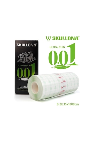 Skulldna Ultra Thin Dövme Sonrası Koruyucu Film Bant 15cm X 10m