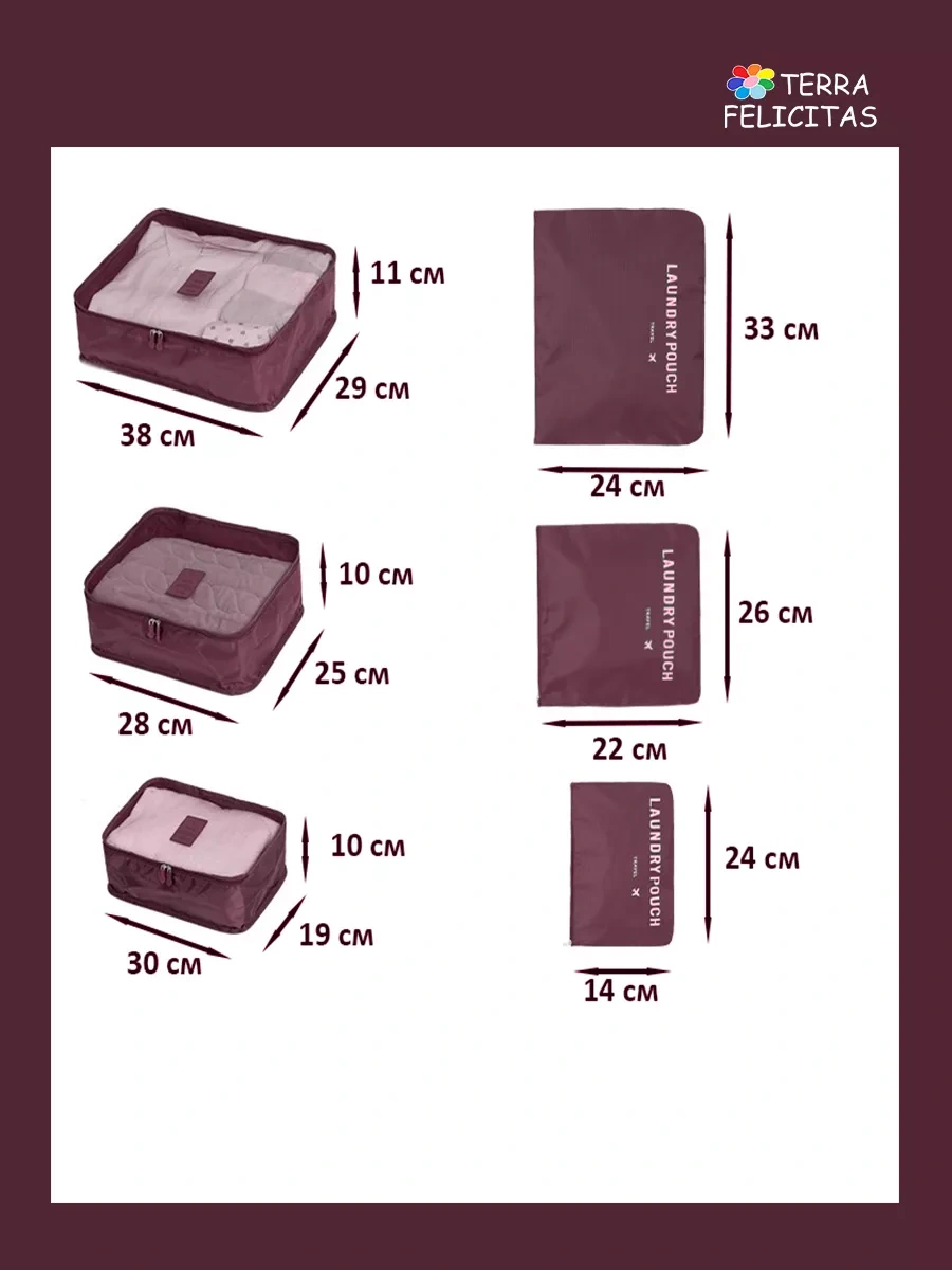 Terra Felıcıtas Seyahat Organizatörleri Bagaj Ve Kabin Çantaları 134192539 Bordo