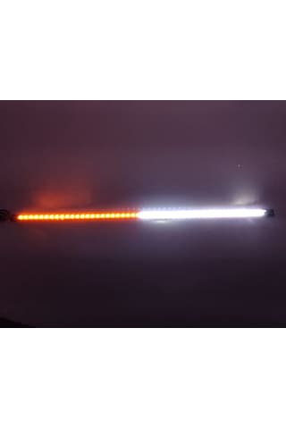 Off Road Çakarlı Led Koyu Turuncu-beyaz Çift Renk 24 Modlu Kumand