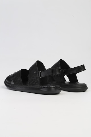 Pierre Cardin Pc-5124-3892 Siyah-erkek Sandalet Siyah