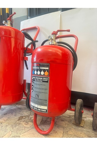 25 Kg D Tozlu Metal Yangınlarını Söndürme Cihazı