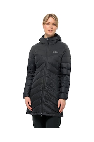 Jack Wolfskin 1207751 Tundra Down Coat W Siyah Kadın Mont