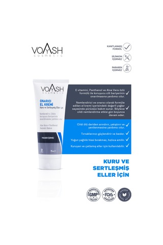 Voyash Onarıcı El Kremi 75 ML