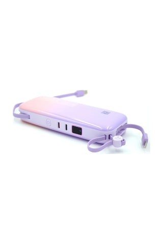 Fd06 20.000 Mah Kablolu Powerbank Mor