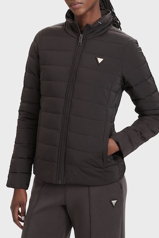 Guess Solid Heavy Diann Çıkarılabilir Kapüşonlu Suya Dayanıklı Mont V4yl04wf3x0 Kadın Mont V4yl04 Wf3x0 A10k Kahve