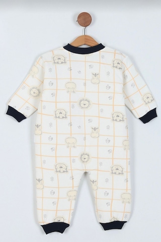 4-5-6 Yaş Elyaf Dolgulu 2 Tog Çocuk - Bebek Uyku Tulumları Beyaz