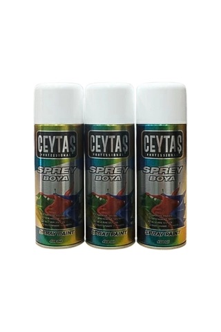 400 Ml Beyaz Sprey Boya 1 Adet Aklby-bsva58 Diğer