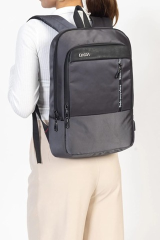 Dada 08 Slim Laptop Tablet Sırt Çantası 15.6 Darbe Emici