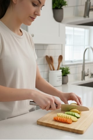Şekilli Patates Bıçağı Sebze Meyve Zigzag Dilimleme Bıçağı Krom