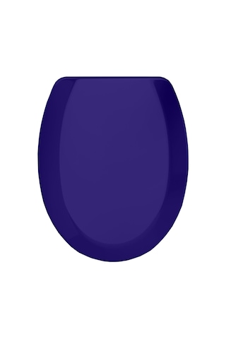 Rona Tisa Parlak Lacivert Thermoplast Standart Klozet Kapağı (alt