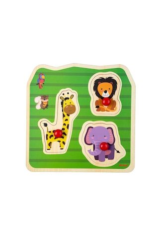 Rossie Ahşap Ilk Yapboz Vahşi Hayvanlar