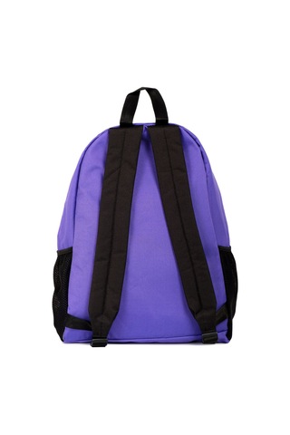 Icone Mor Önü Nakışlı, Laptop Bölmeli Unisex Sırt Çantası, Okul Çantası, Back To School pembe