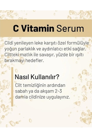Wiwify C Vitamini Aydınlatıcı Botanikal Kolajen Serum 30ml