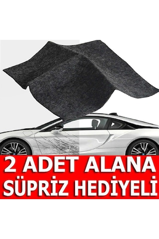 Bundera Fixera Araç Çizik Giderici Kapatıcı Bez Oto Araba Rütuş Boyası Pasta Cila Boya Rötuş Pedi