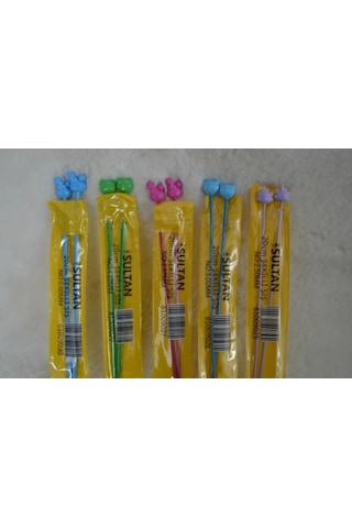 Şekilli Şiş 20cm 5'li Set Şekilli Şiş 20cm 5'li Set