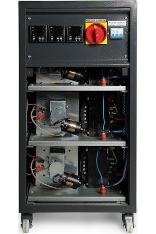 30 Kva 3f/3f 140/250 V Trifaze Servo Kontrollü Tam Otomatik Voltaj Regülatörü