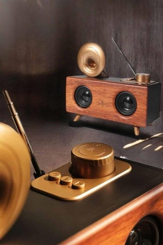 Nostaljik Görünümlü Bluetooth Bağlantılı Speaker -