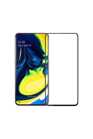 Samsung Galaxy A80-a90 Uyumlu 3d Full Kırılmaz Cam Ekran Koruyucu