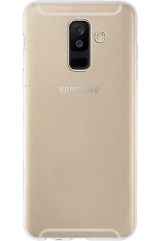 Samsung Galaxy Uyumlu A6 Plus (2018) Kılıf 1mm Şeffaf Silikon Kılıf