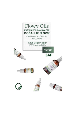 Flowy Oils Gül Suyu Cam Şişe 100 ML