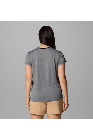 Columbia Al3349 Bluevista Hill Ss Crew Kadın T-shirt 2119301010 Siyah