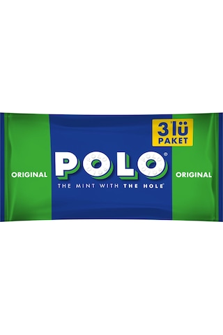 Polo Delikli Naneli Şeker 3 x 34 G