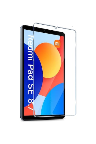 Xiaomi Redmi Pad Se 8.7 İnç İle Uyumlu Tam Koruma Nano Esnek Tablet Kırılmaz Ekran Koruyucu
