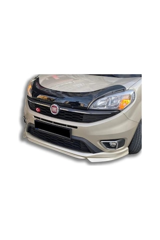 Fiat Doblo Uyumlu Ön Ek 2015 2016 2017 2018 2019 2020 2021 Mat Siyah Plastik Ön Karlık