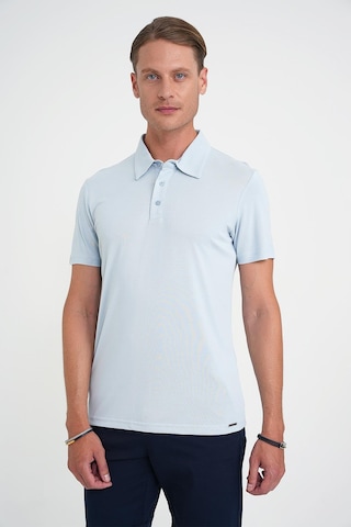 Efor Comfort Fit Polo Yaka Modal Karışım Kısa Kol Casual Mavi Tişört Ts 903 Mavi
