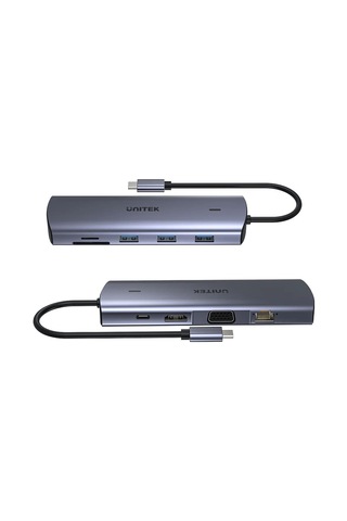 Unıtek Usb-c 9in1 Unıversal Dockıng Statıon D1113a