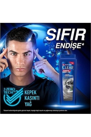 Clear Men Kepeğe Karşı Etkili Yoğun Şampuan 485 ML