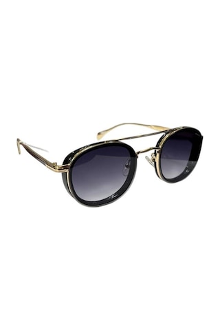 Montblack Mb 2a405 52 19 152 C2 Siyah-gold Erkek Güneş Gözlüğü Altın