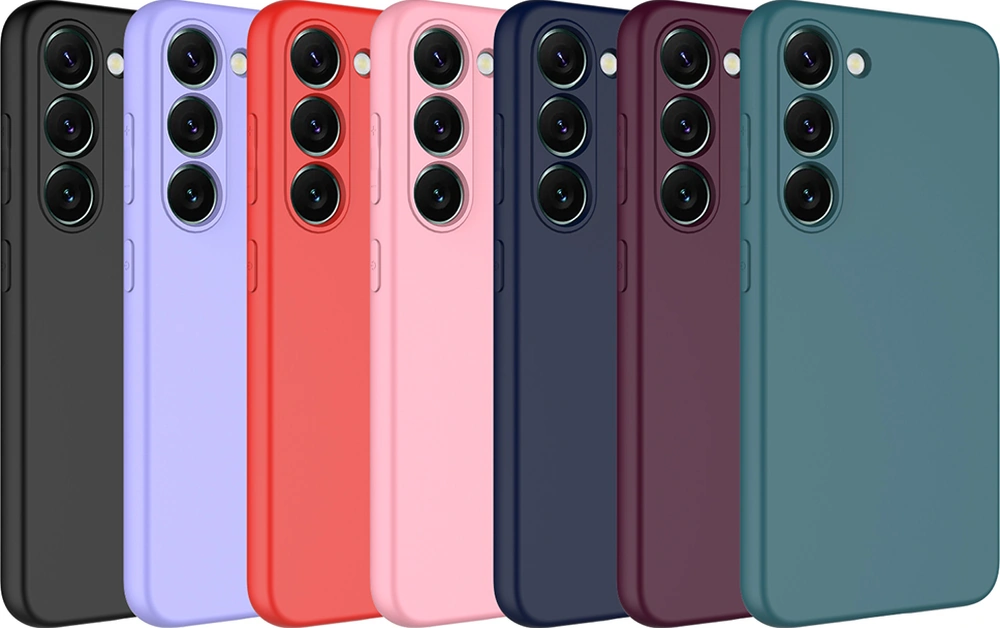 Samsung Galaxy Uyumlu S25 Kılıf Lansman İçi Kadife Kamera Korumalı Mara Silikon Kılıf - Pembe Pembe