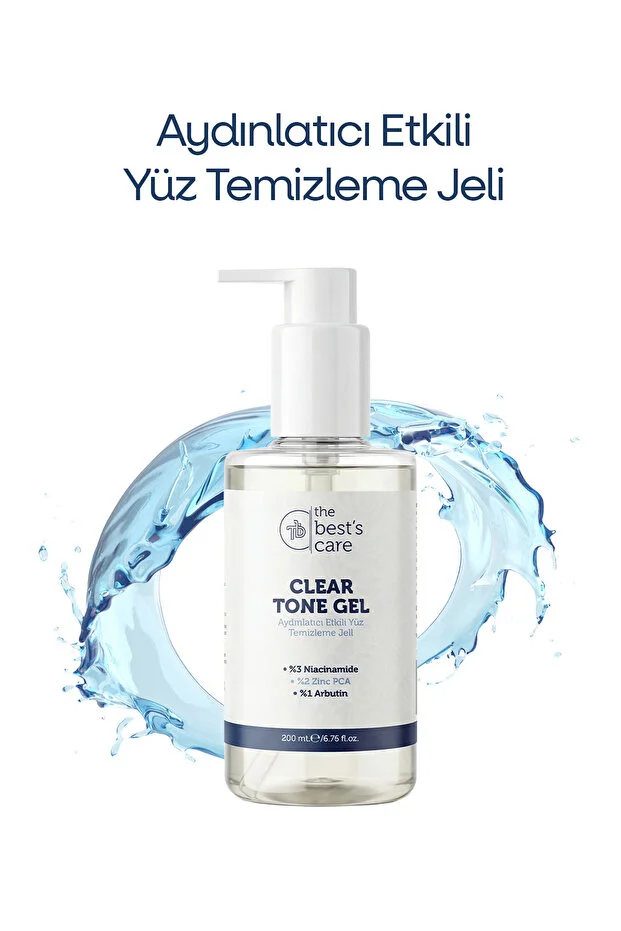 The Best's Care Aydınlatıcı Etkili Yağlanma Karşıtı Yüz Temizleme Jeli 200 ML