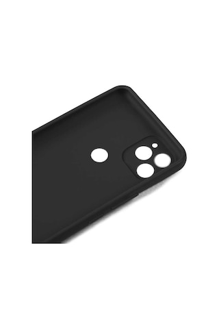 General Mobile 22 Kılıf Biye Silikon - Siyah Siyah Siyah