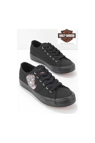 Harley Davidson Black Kadın Sneaker Hd0777013904 001