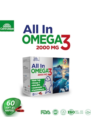 Camrusepa All In Omega 3 60 Softjel